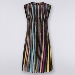 Like new Missoni Pleated sleeveless mini-dress with sequins $1,530 38